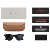 Умные очки Ray-Ban Meta* Headliner Gen 2 Shiny Black, Фотохромные линзы Graphite Green Transitions (RW4013), размер L